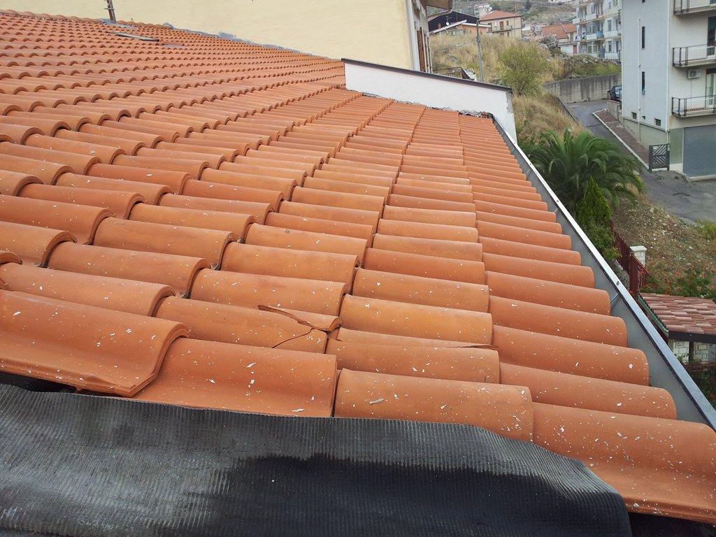 Impianto fotovoltaico integrato nel tetto